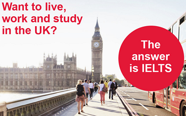 用于英国签证及移民的雅思考试 （IELTS for UKVI）